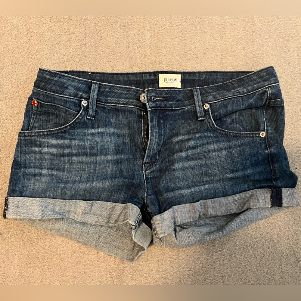 On Running Dark Blue Jean Shorts